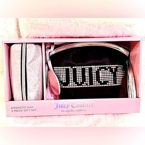 Juicy Couture Bling Cosmetic Bag Set